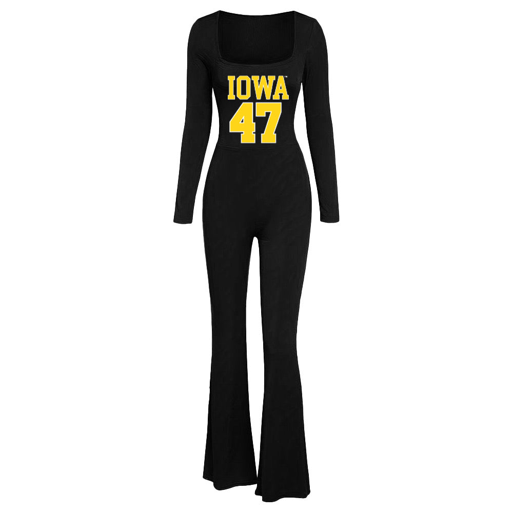 Iowa Hawkeyes End Zone Jumpsuit | lojobands 5
