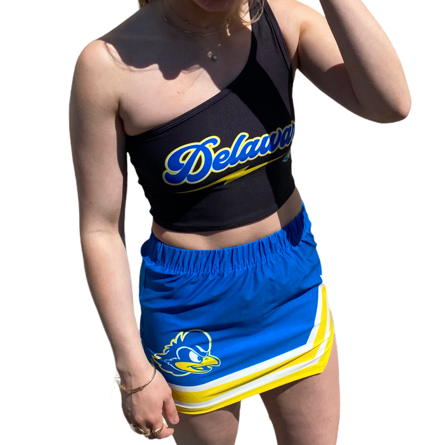 Delaware Lightning One Shoulder Top | lojobands 9