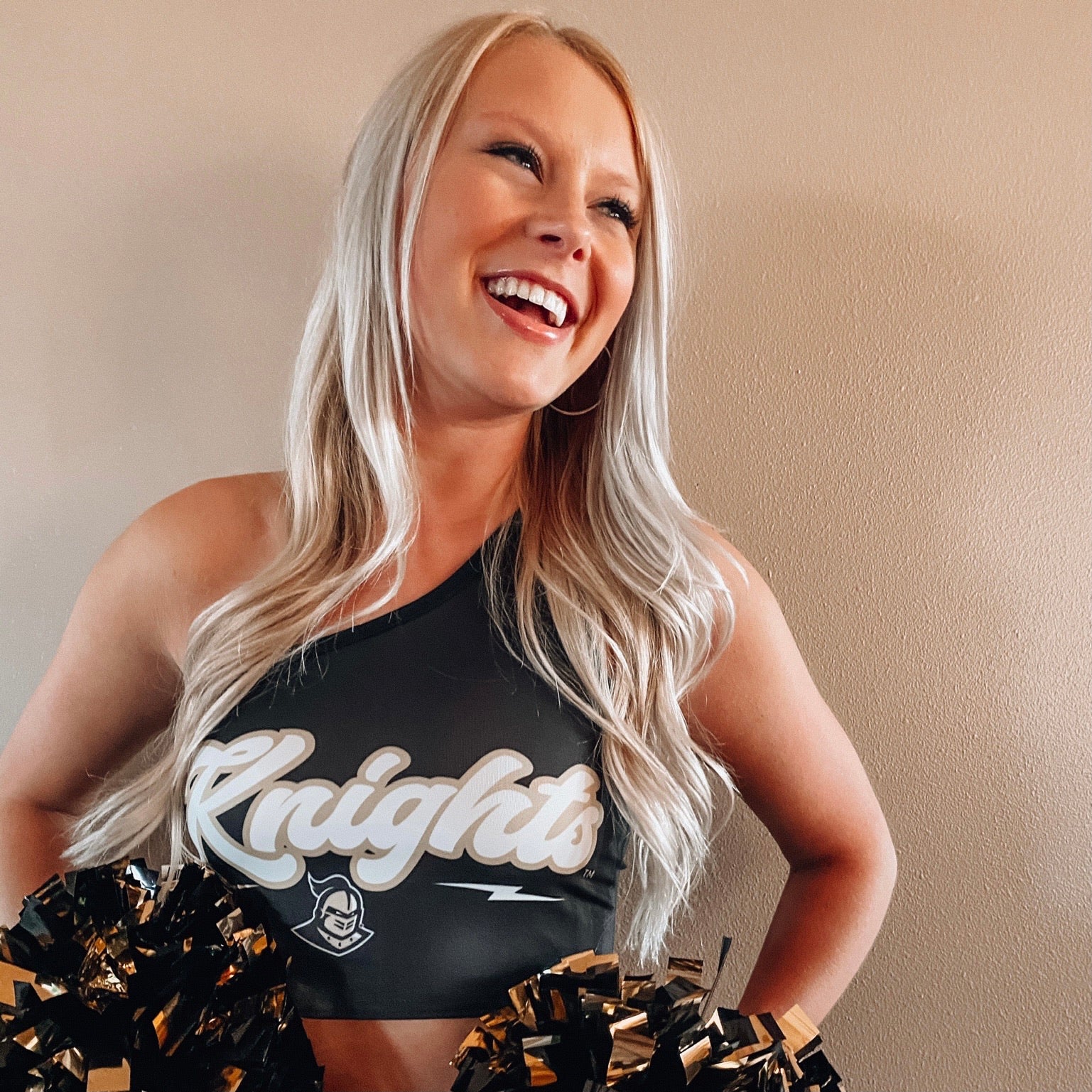 UCF Knights Lightning One Shoulder Top | lojobands 8