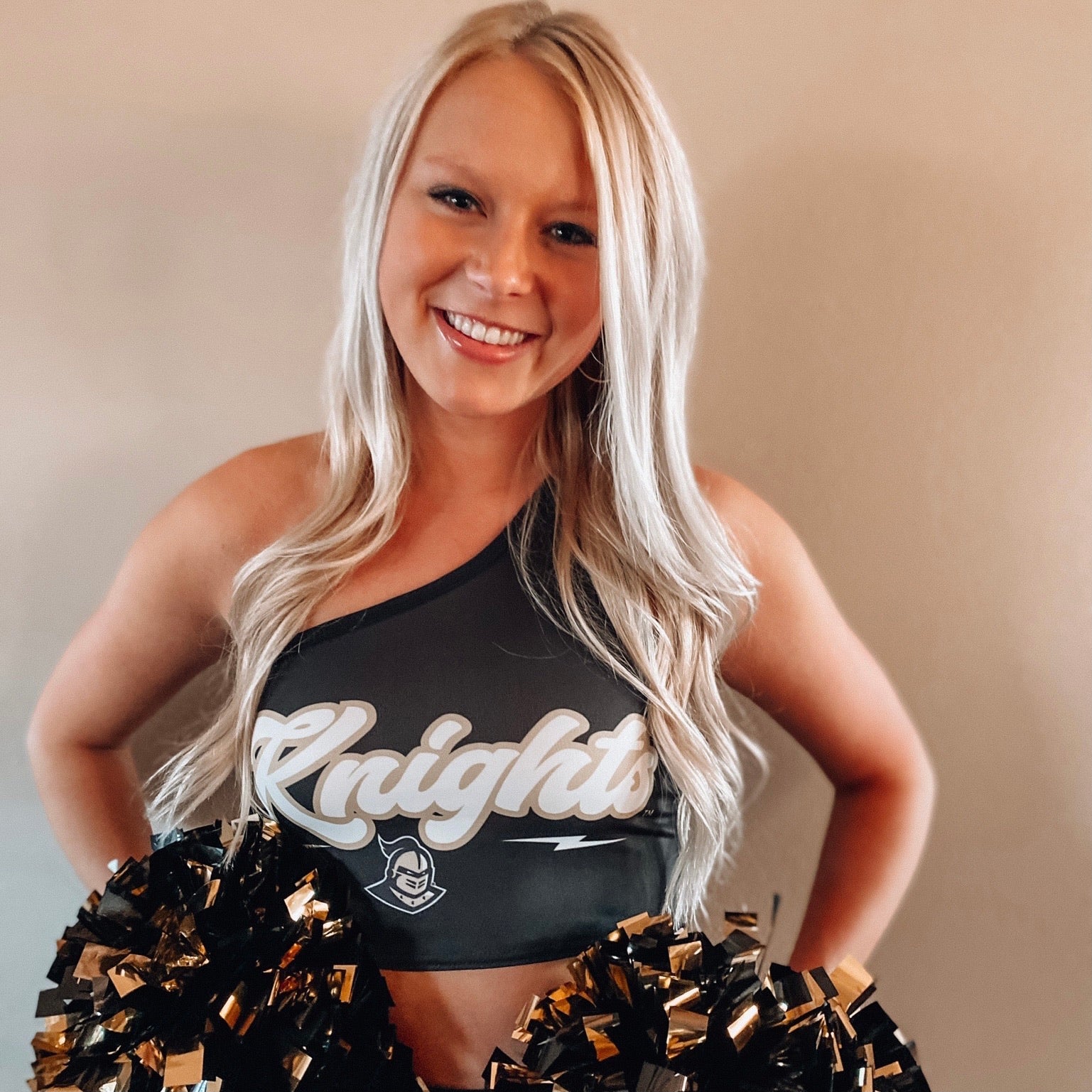 UCF Knights Lightning One Shoulder Top | lojobands 4