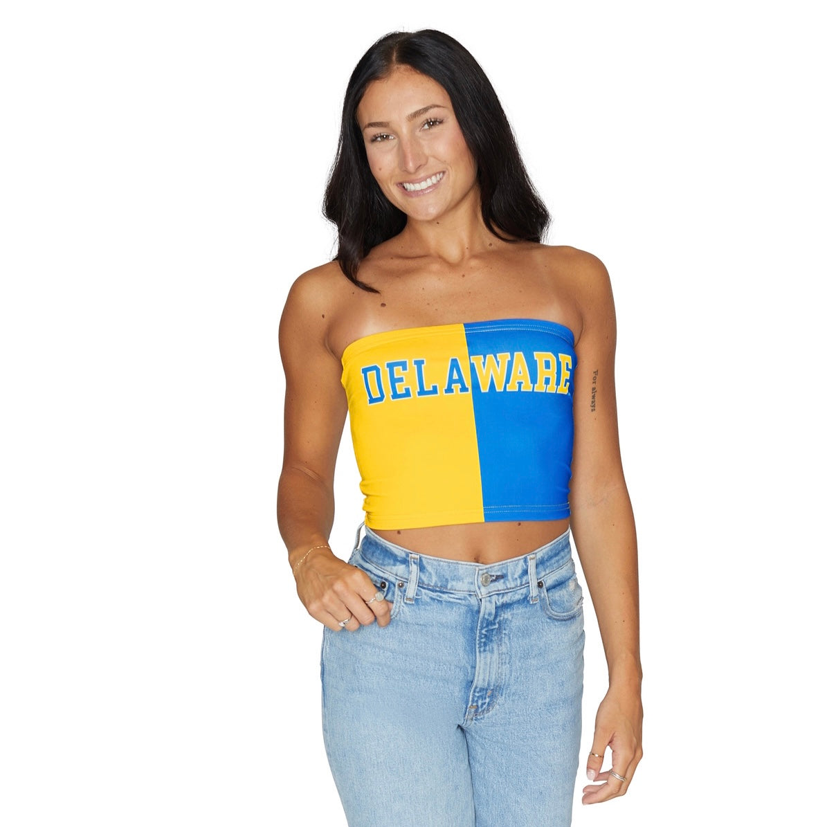 Delaware Two Tone Tube Top | lojobands 7