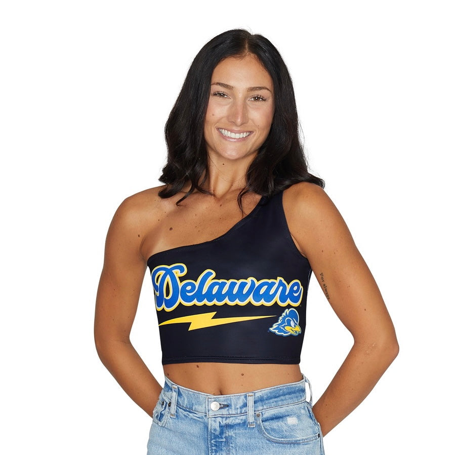 Delaware Lightning One Shoulder Top | lojobands 3