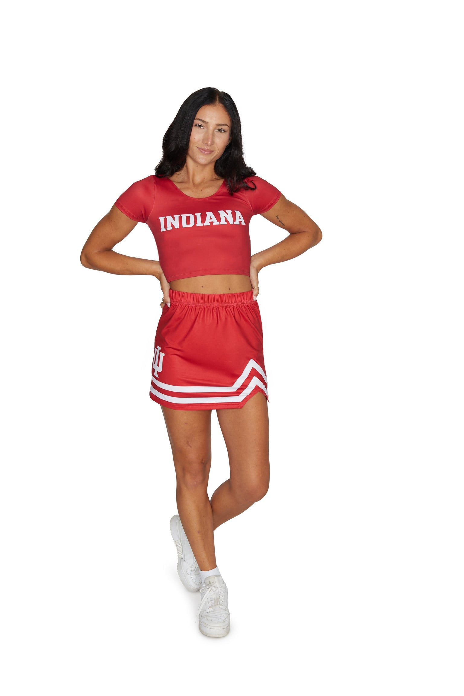 Indiana Hoosiers Crimson Babydoll Tee | lojobands 7