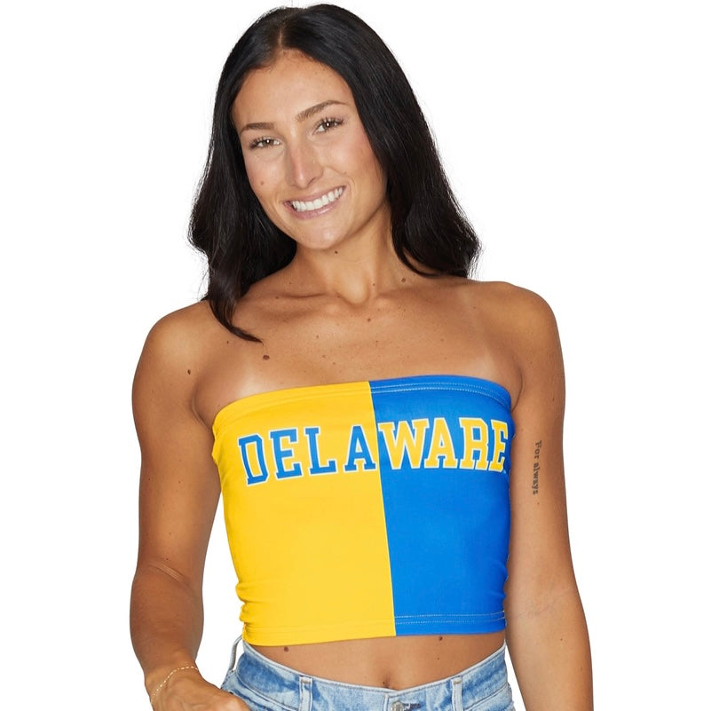 Delaware Two Tone Tube Top | lojobands