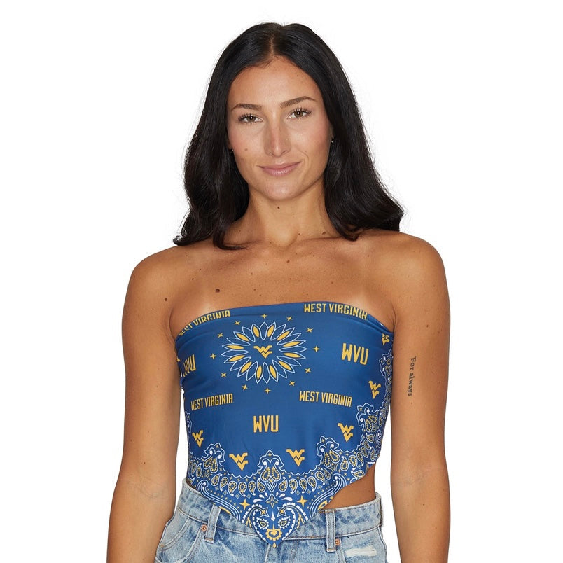 West Virginia Mountaineers Bandana Top | lojobands