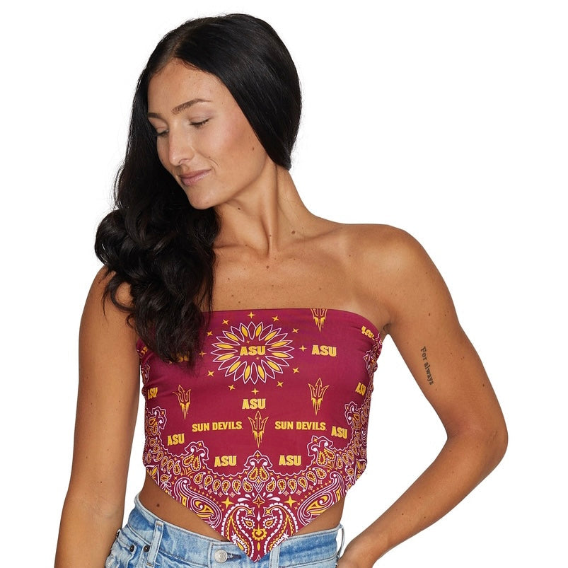 Arizona State ASU Bandana Top | lojobands 3