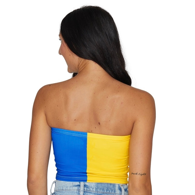 Delaware Two Tone Tube Top | lojobands