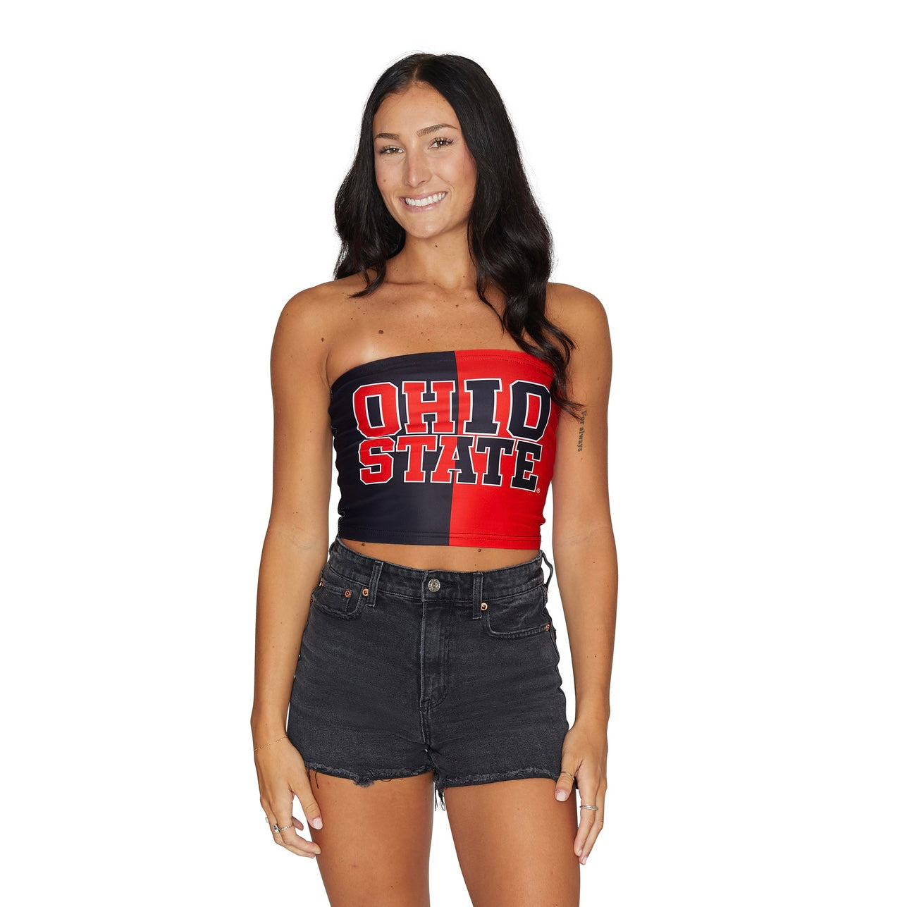Ohio State OSU Buckeyes Two Tone Tube Top 3