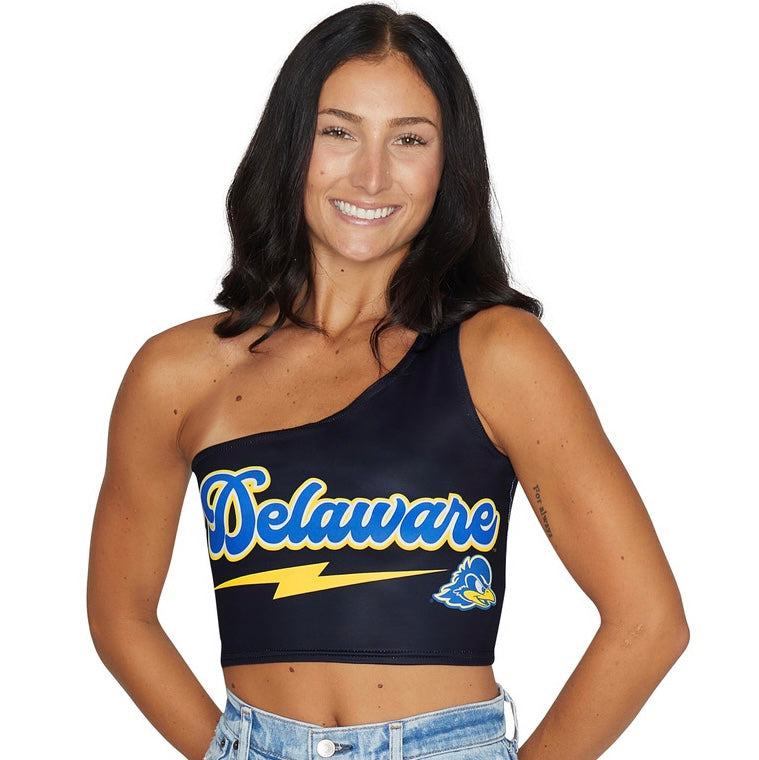 Delaware Lightning One Shoulder Top | lojobands