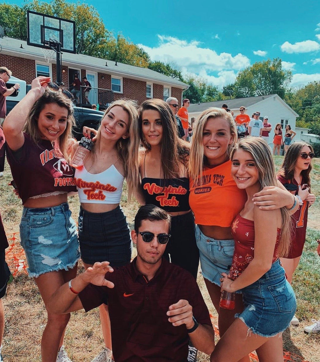 Virginia Tech Spaghetti Strap Tank | lojobands 4