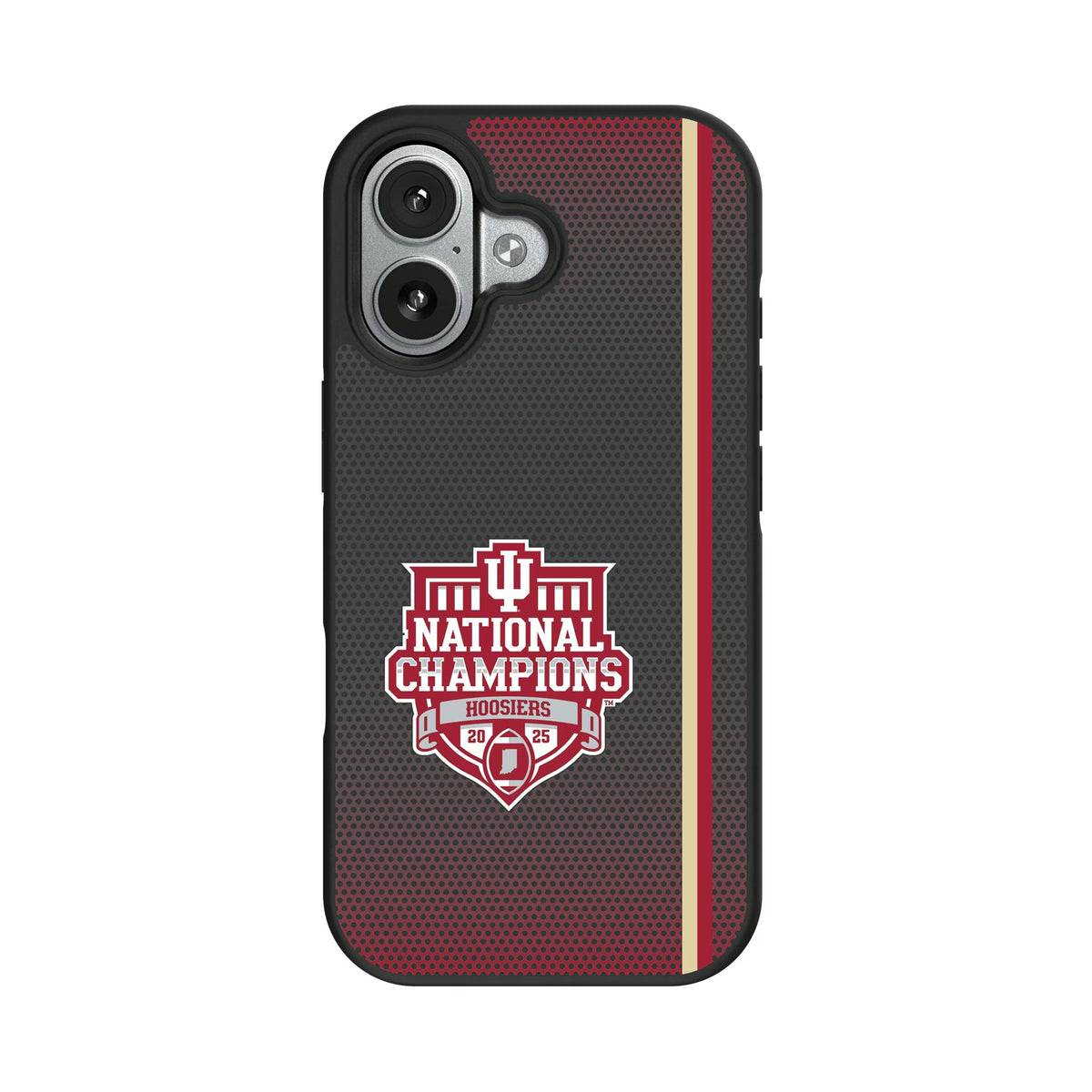 Indiana University Hoosiers 2025 College Football Playoff National Champion Bump Phone Case for Apple iPhone 3