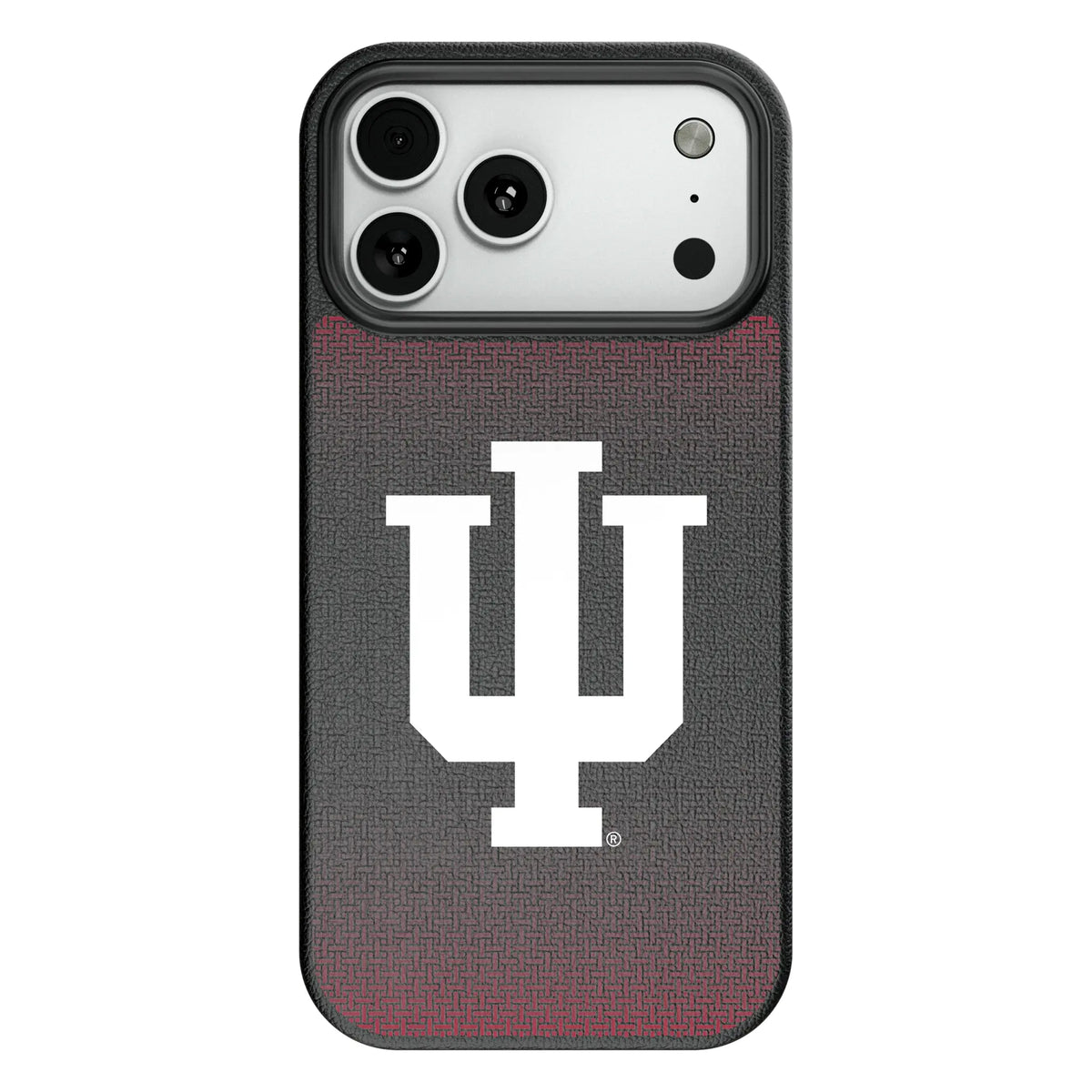 Indiana University Hoosiers Linen MagSafe Compatible Phone Case for Apple iPhone 8