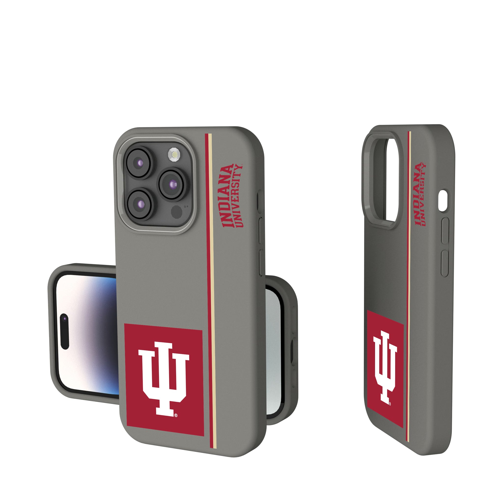 Indiana University Hoosiers Sidebar Soft Touch Phone Case for Apple iPhone 6