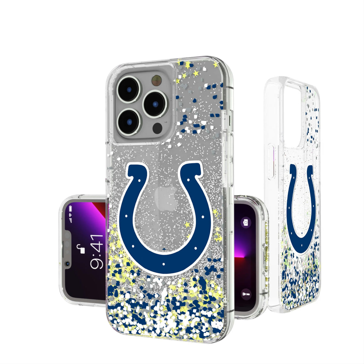 Indianapolis Colts Confetti Glitter Phone Case 17