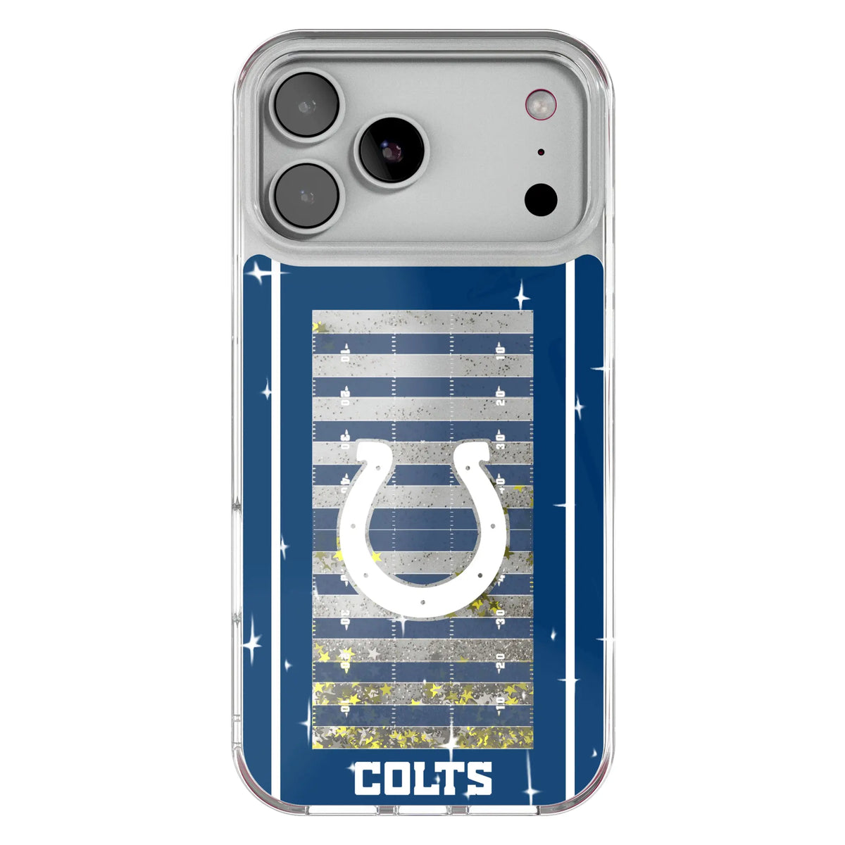 Indianapolis Colts Field Glitter Phone Case 20
