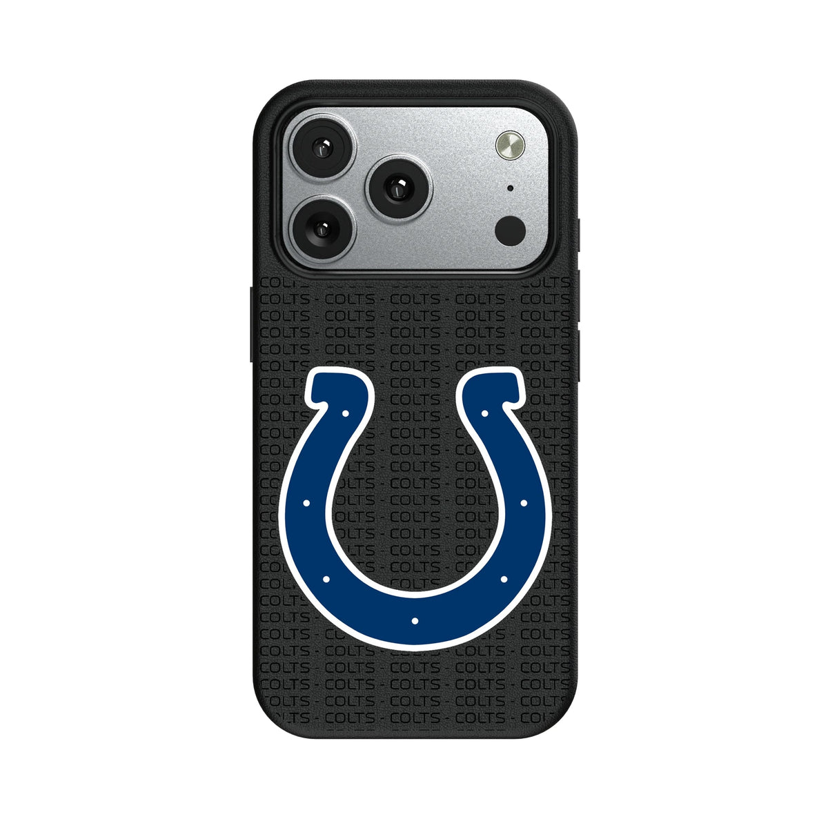 Indianapolis Colts Text Backdrop MagSafe Compatible Phone Case for Apple iPhone 9