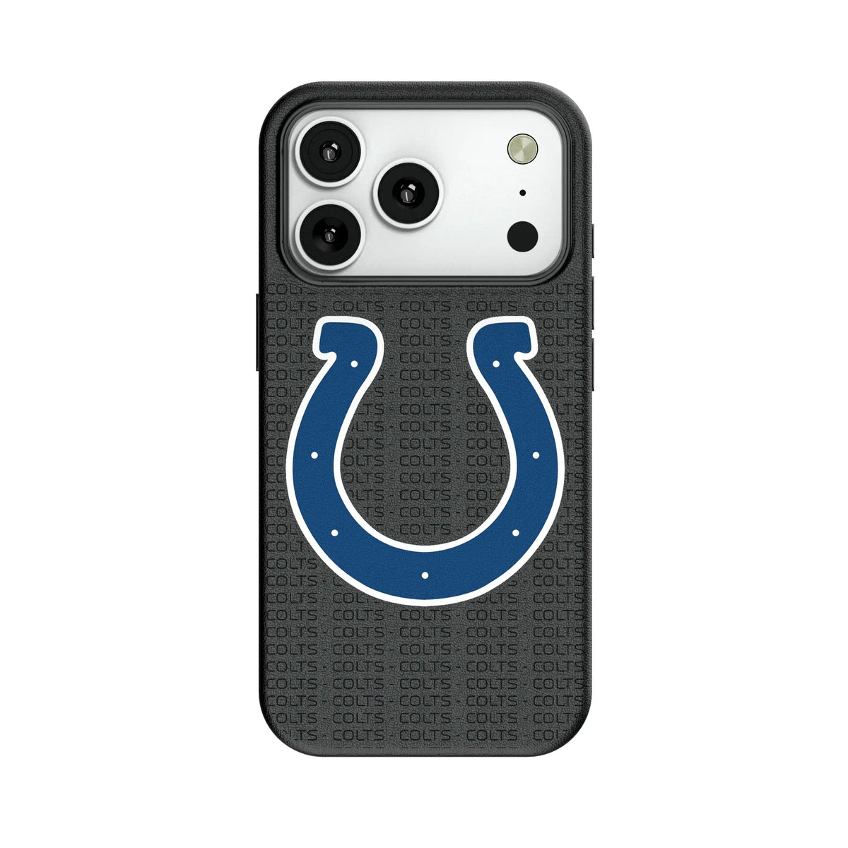 Indianapolis Colts Text Backdrop MagSafe Compatible Phone Case for Apple iPhone 12