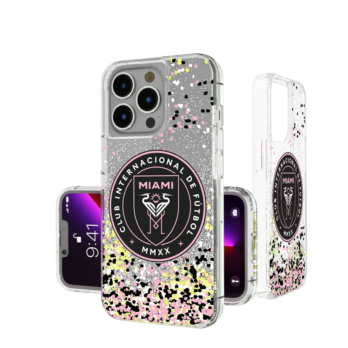 Inter Miami CF  Confetti Glitter Phone Case 14