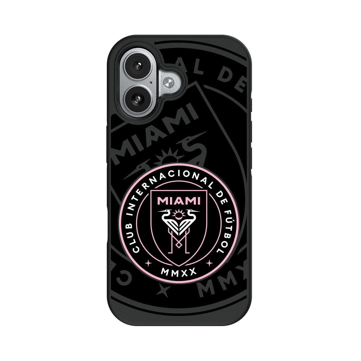 Inter Miami CF Monocolor Tilt Bump Phone Case for Apple iPhone 17 Series 9