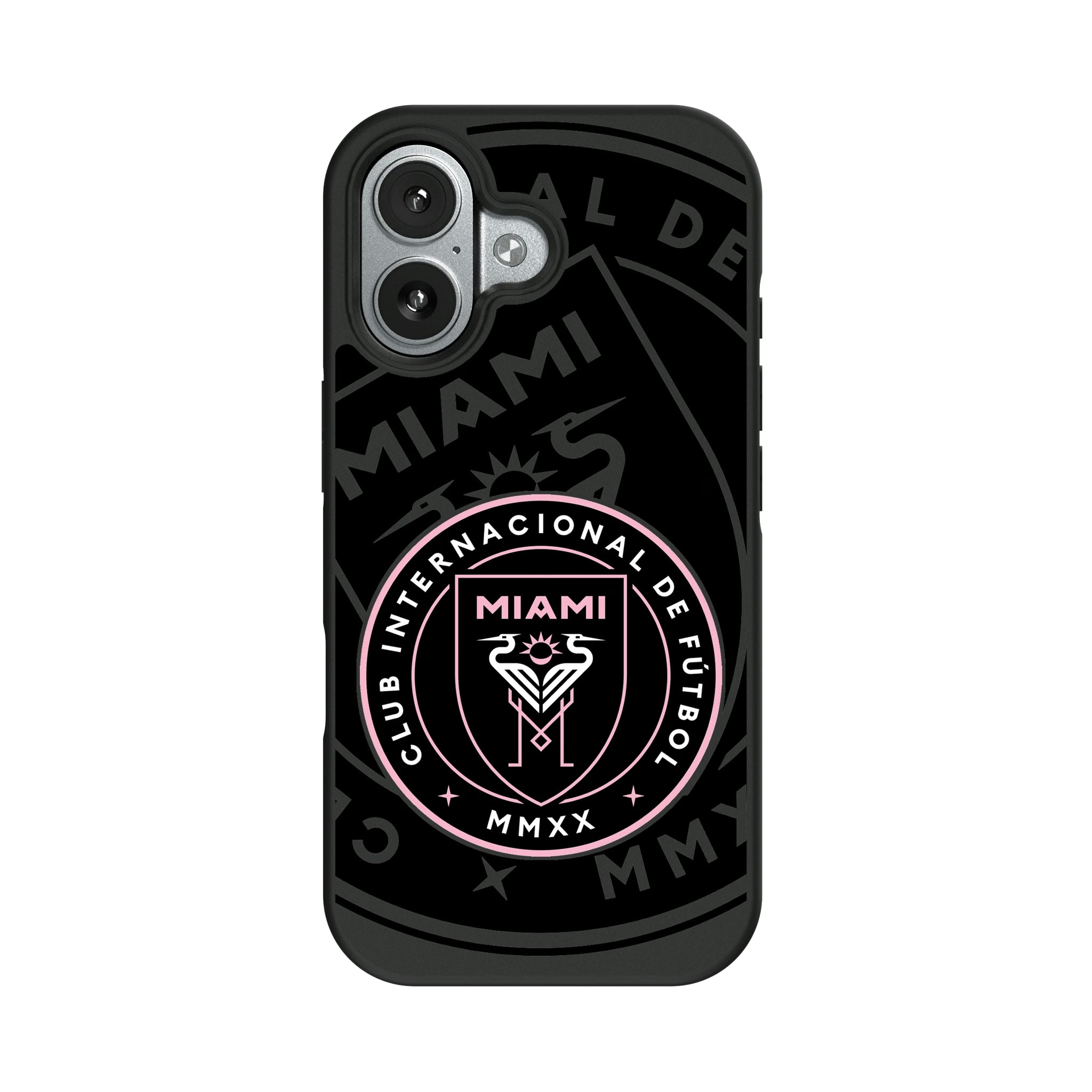Inter Miami CF  Monocolor Tilt Bump Phone Case 8