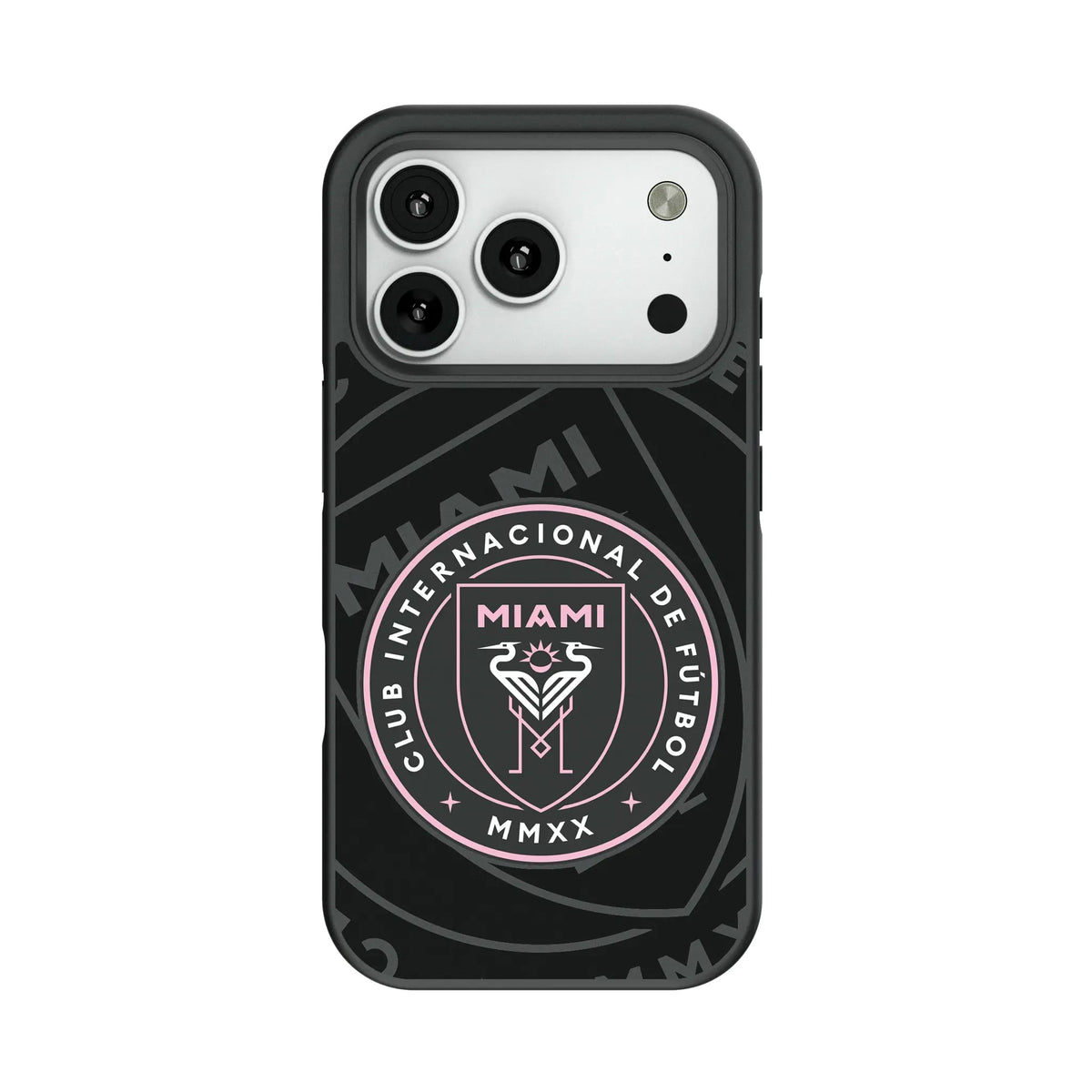 Inter Miami CF  Monocolor Tilt Bump Phone Case 12