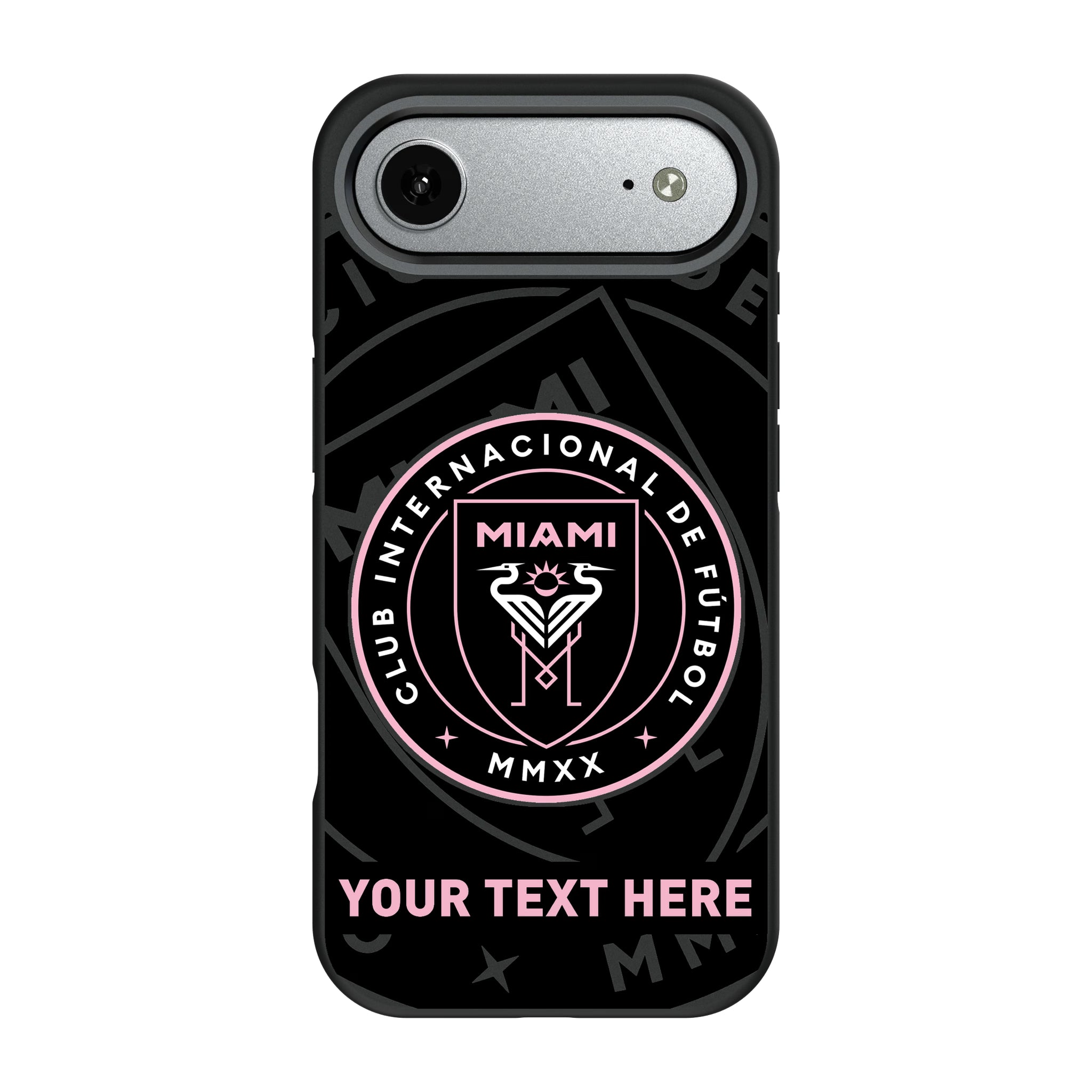 Inter Miami CF Personalized Tilt Bump Phone Case for Apple iPhone 10
