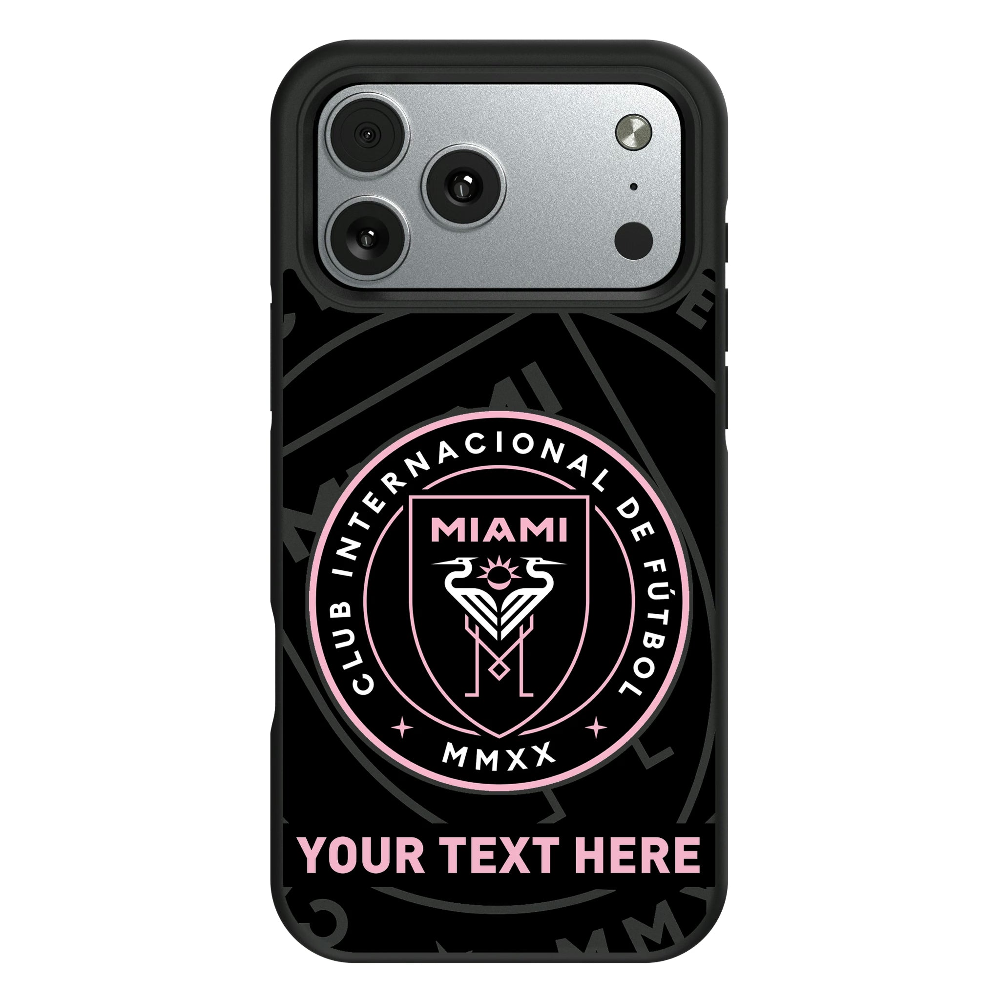 Inter Miami CF Personalized Tilt Bump Phone Case for Apple iPhone 12