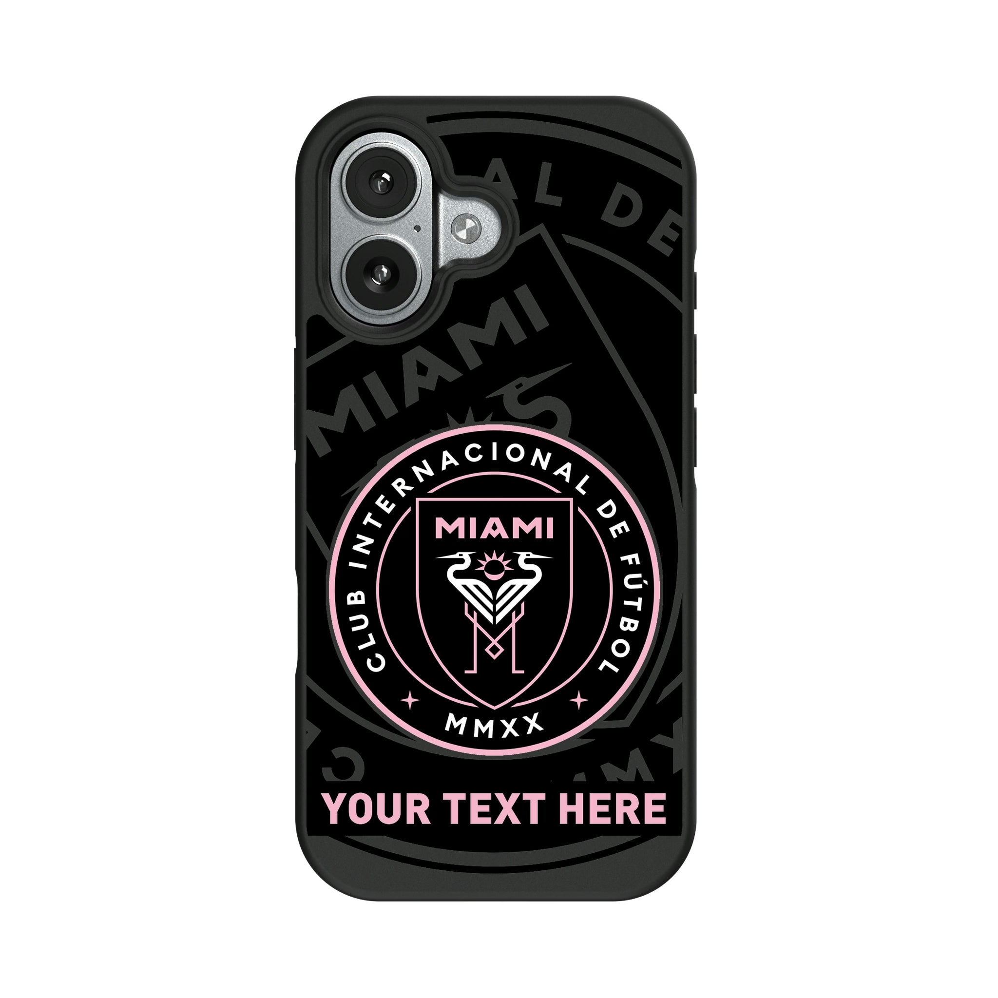 Inter Miami CF Personalized Tilt Bump Phone Case for Apple iPhone 9