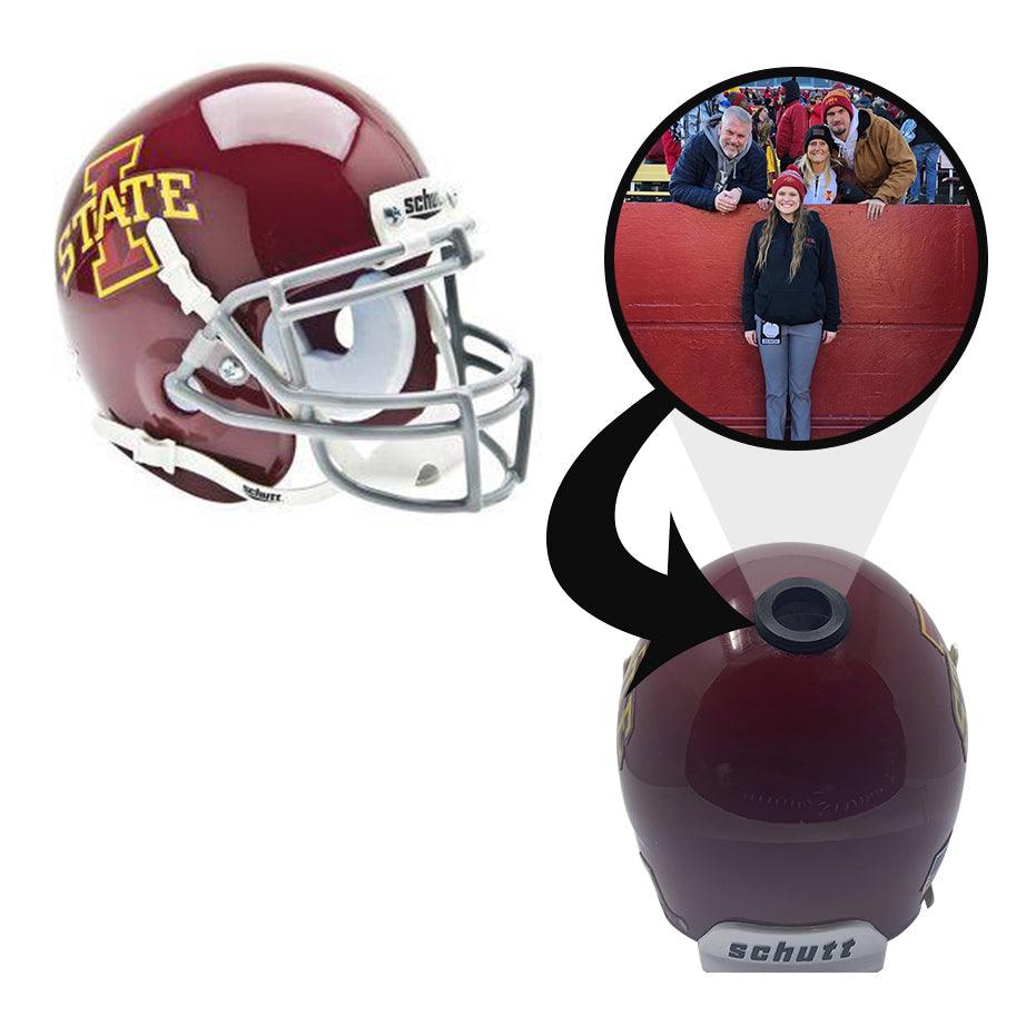 Iowa State Cyclones College Football Collectible Mini Helmet - Picture Inside 3