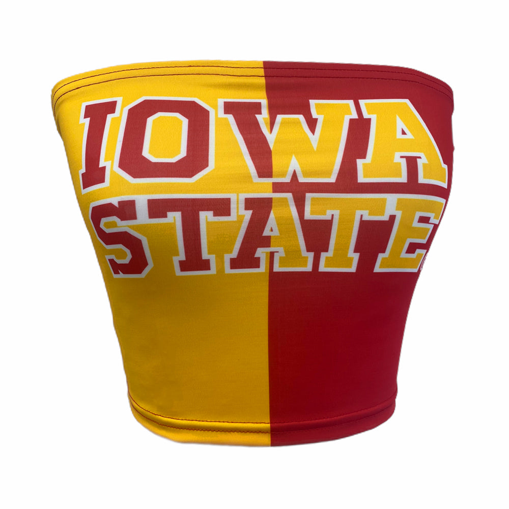 Iowa State Cyclones Two Tone Tube Top | lojobands 14
