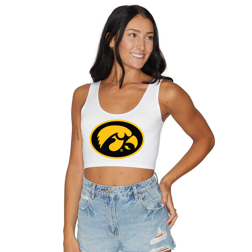Iowa Hawkeyes Crop Top | lojobands