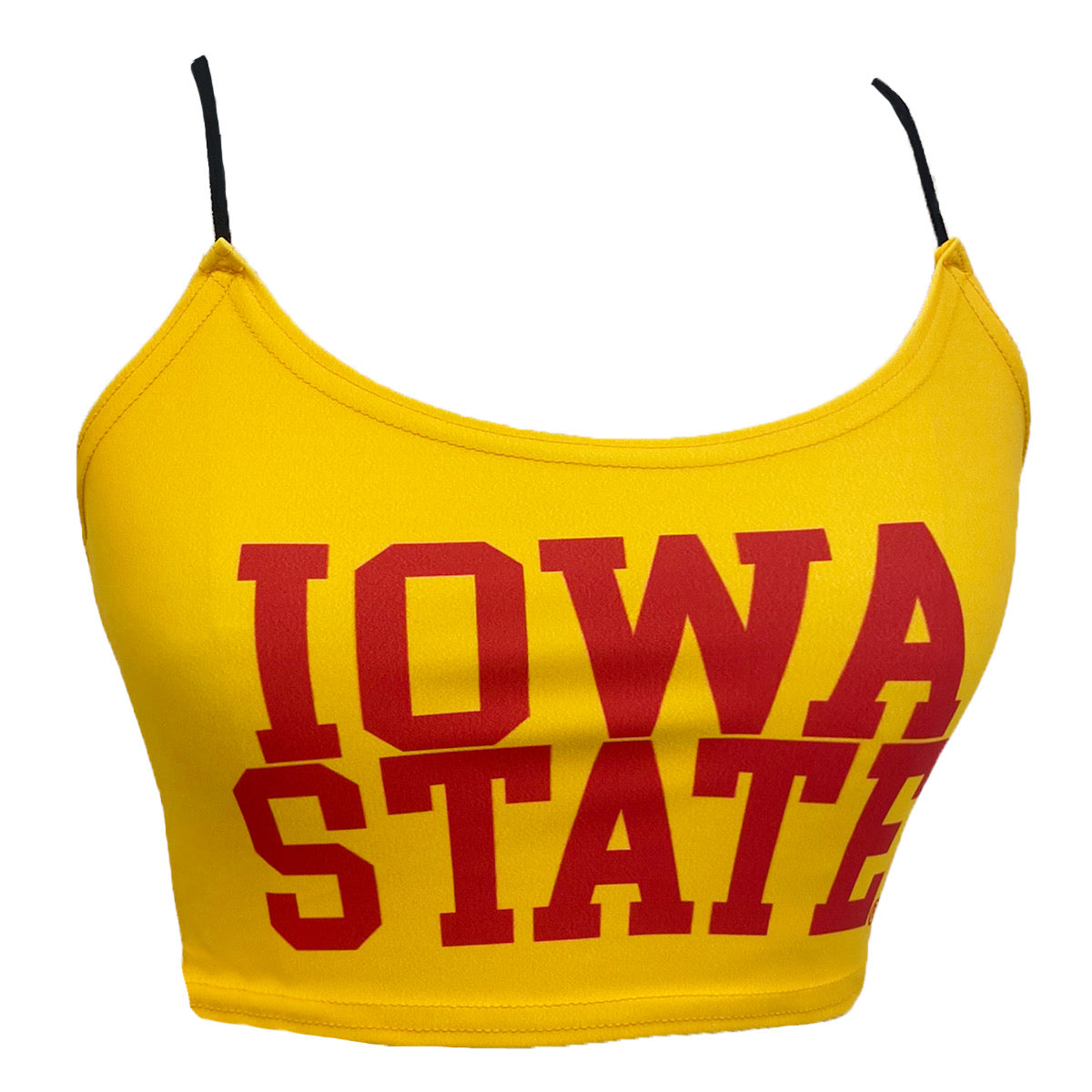 Iowa State Yellow Spaghetti Tank | lojobands 3