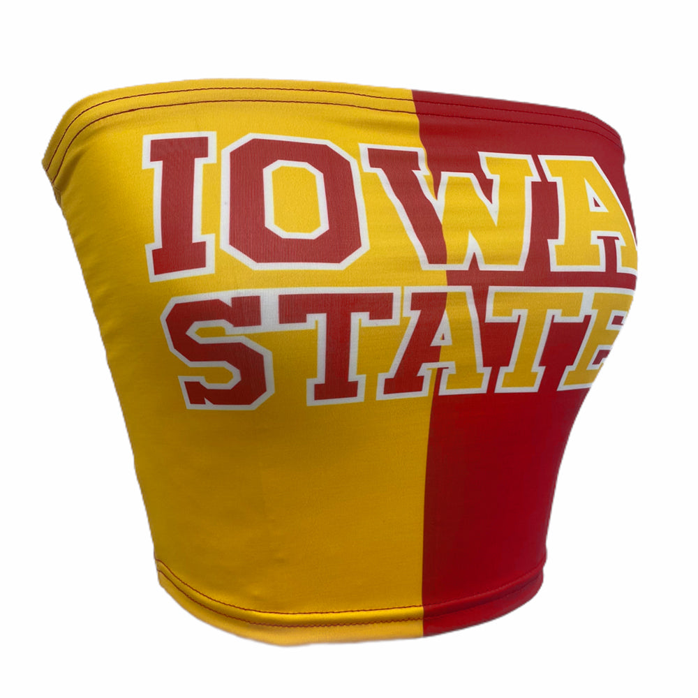 Iowa State Cyclones Two Tone Tube Top | lojobands 8