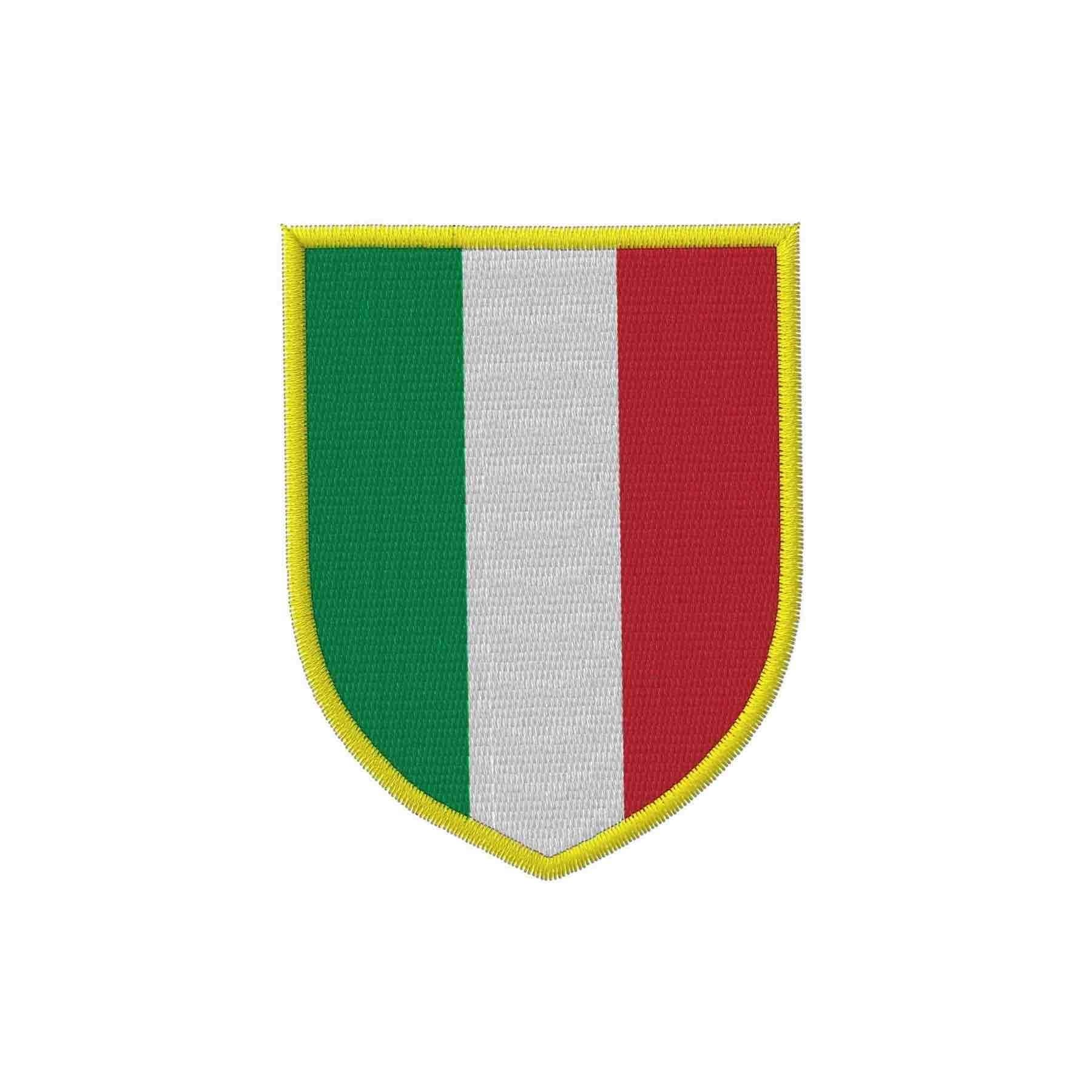 Italian Scudetto Flag Patch 1
