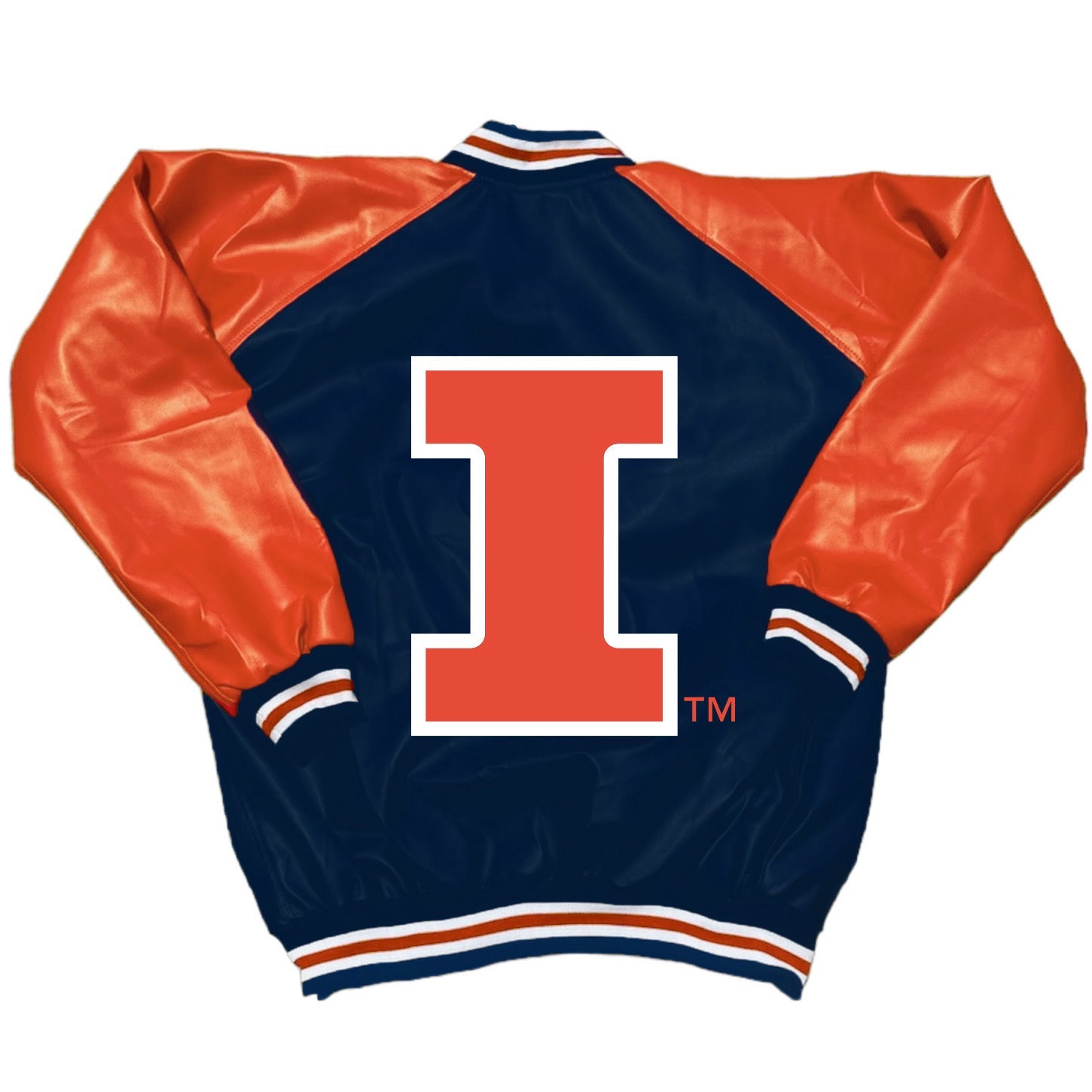 Illinois Fighting Illini Varsity Letterman Jacket | lojobands 1