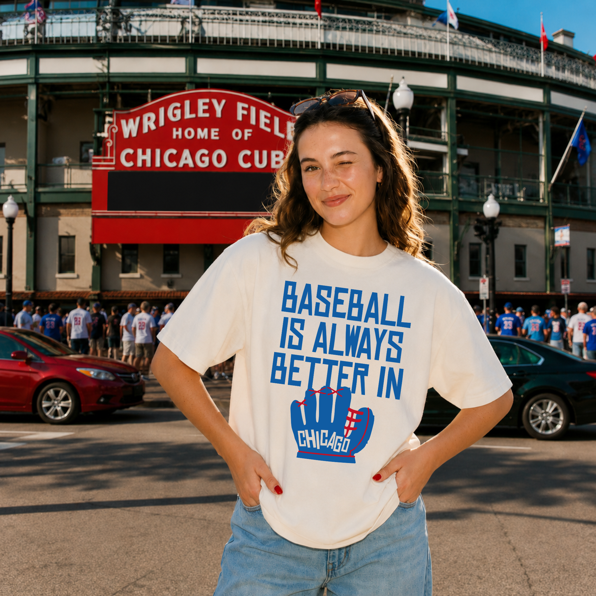 Baseball Is Always Better In Chicago Tee 1