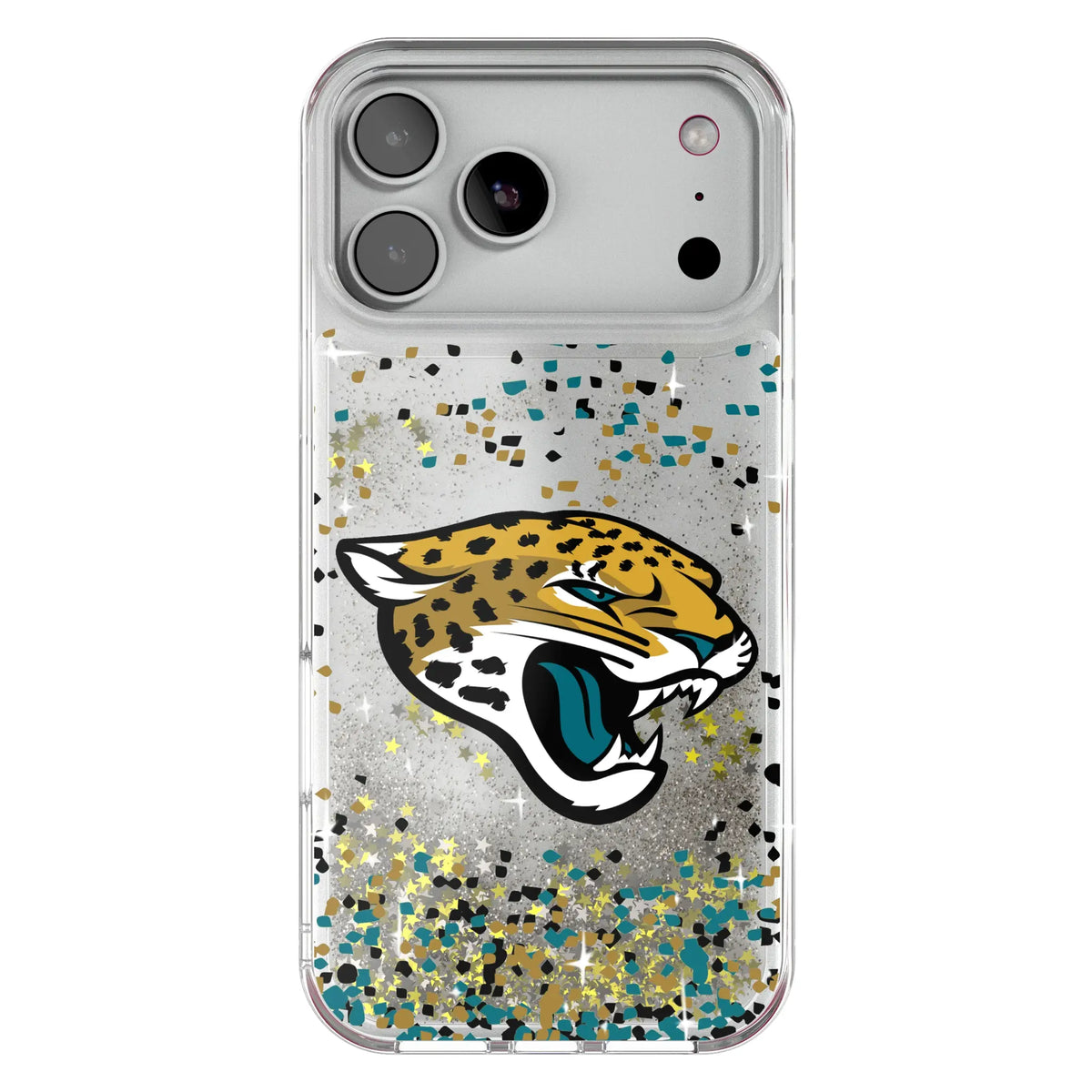 Jacksonville Jaguars Confetti Glitter Phone Case 20