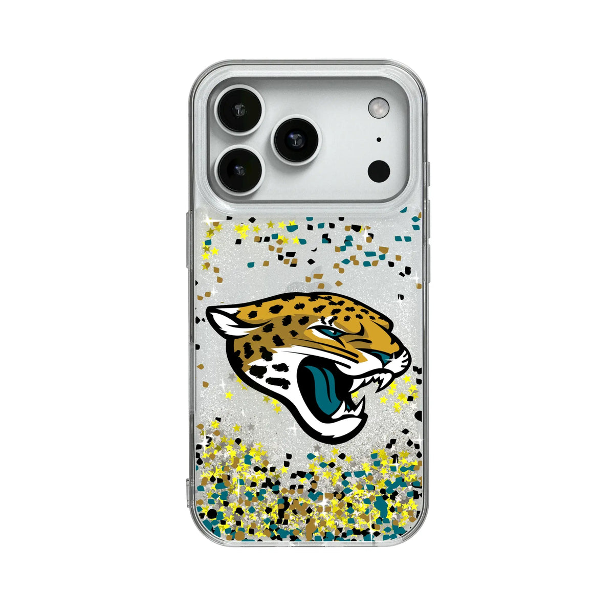 Jacksonville Jaguars Confetti Glitter Phone Case 19