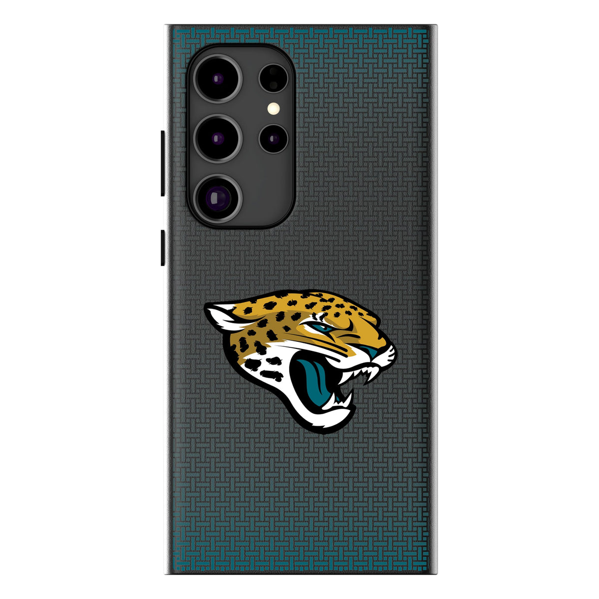 Jacksonville Jaguars Linen MagSafe Compatible Phone Case for Samsung Galaxy 10
