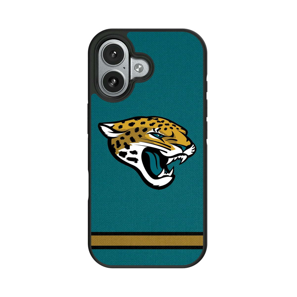 Jacksonville Jaguars Stripe Bump Phone Case 8