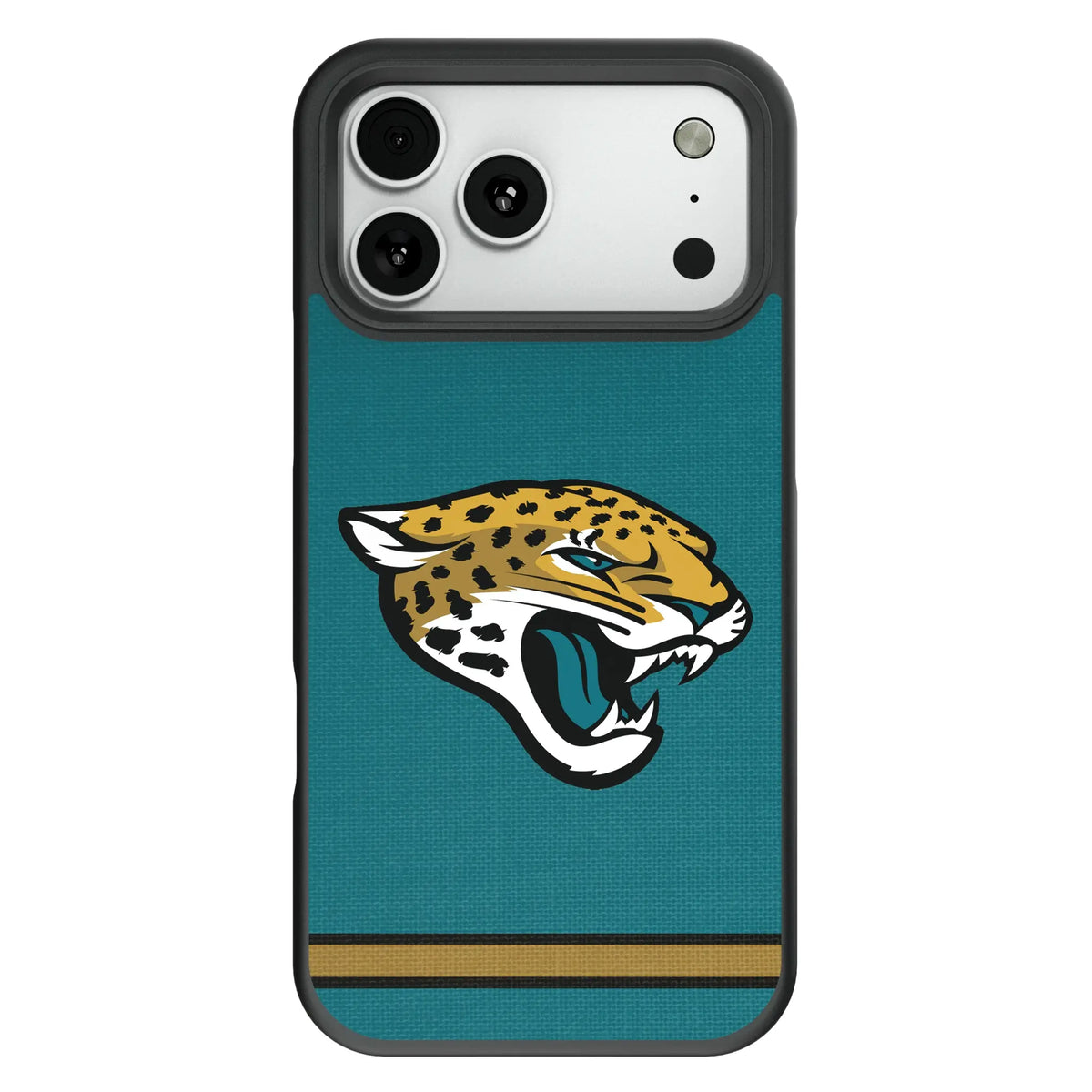 Jacksonville Jaguars Stripe Bump Phone Case 12
