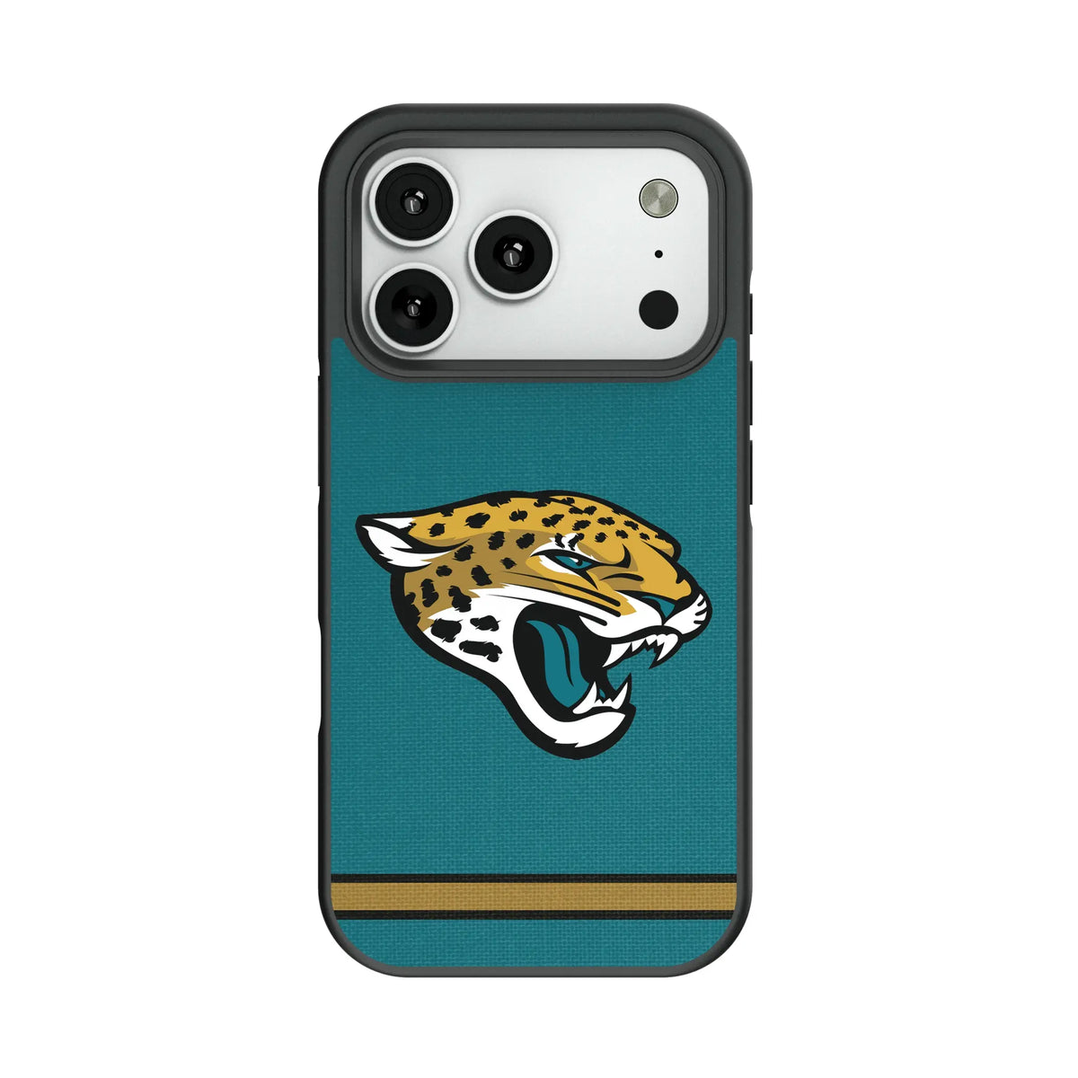 Jacksonville Jaguars Stripe Bump Phone Case 13