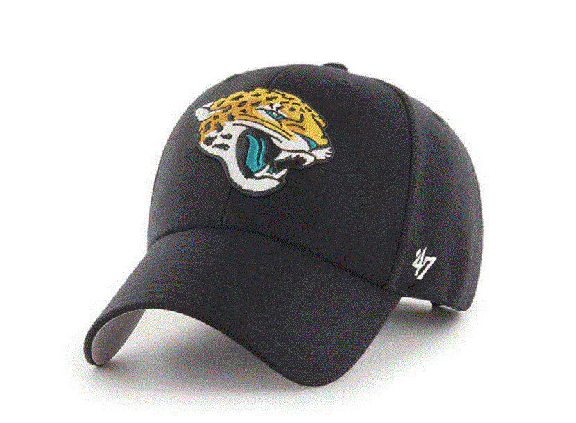 Jacksonville Jaguars - Black MVP Hat, 47 Brand 1