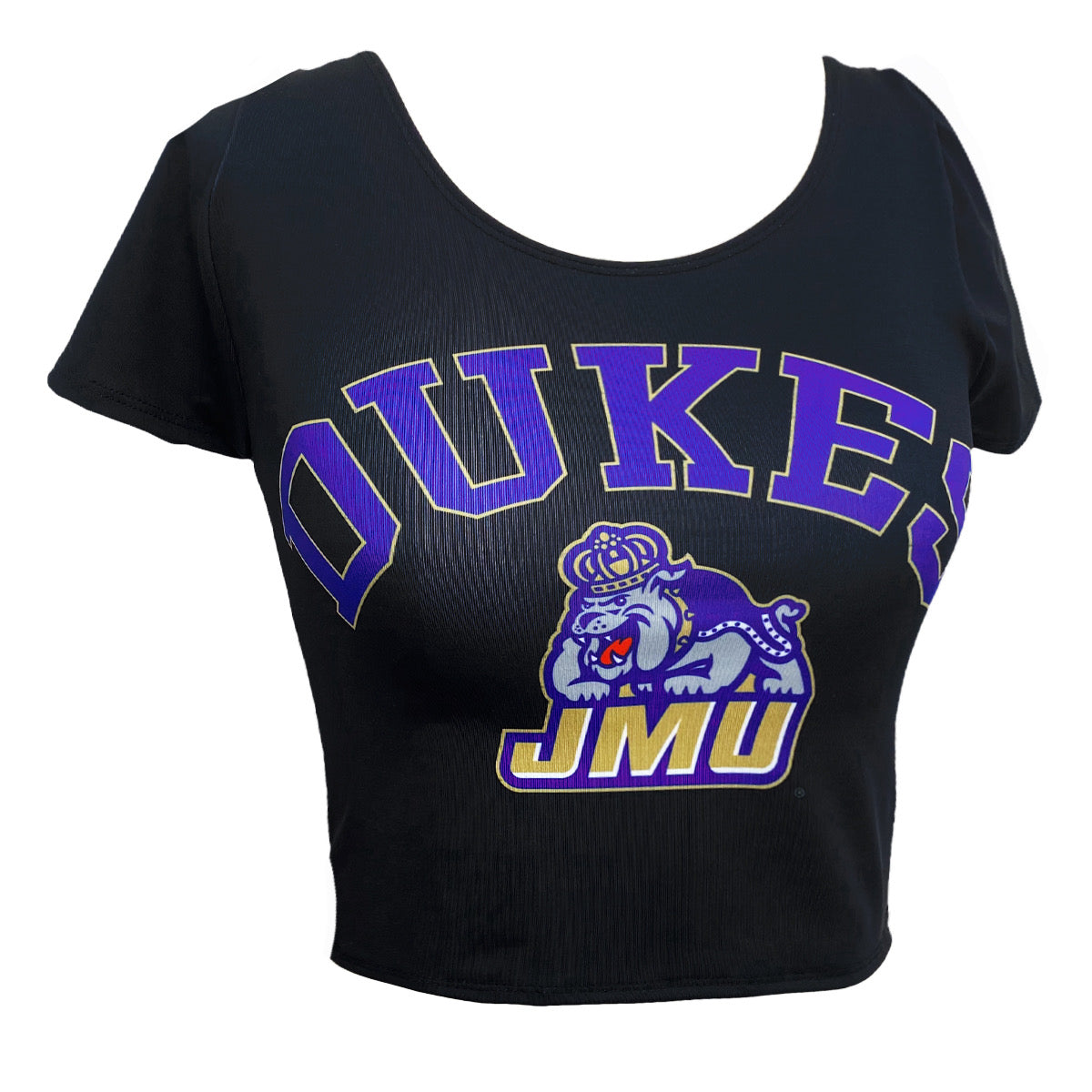 JMU Black Babydoll Tee | lojobands 3