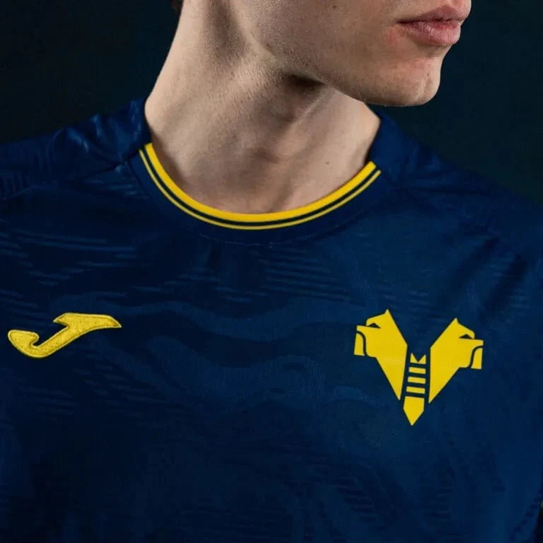 Joma 2025-26 Hellas Verona Men's Stadium Home Soccer Jersey 6