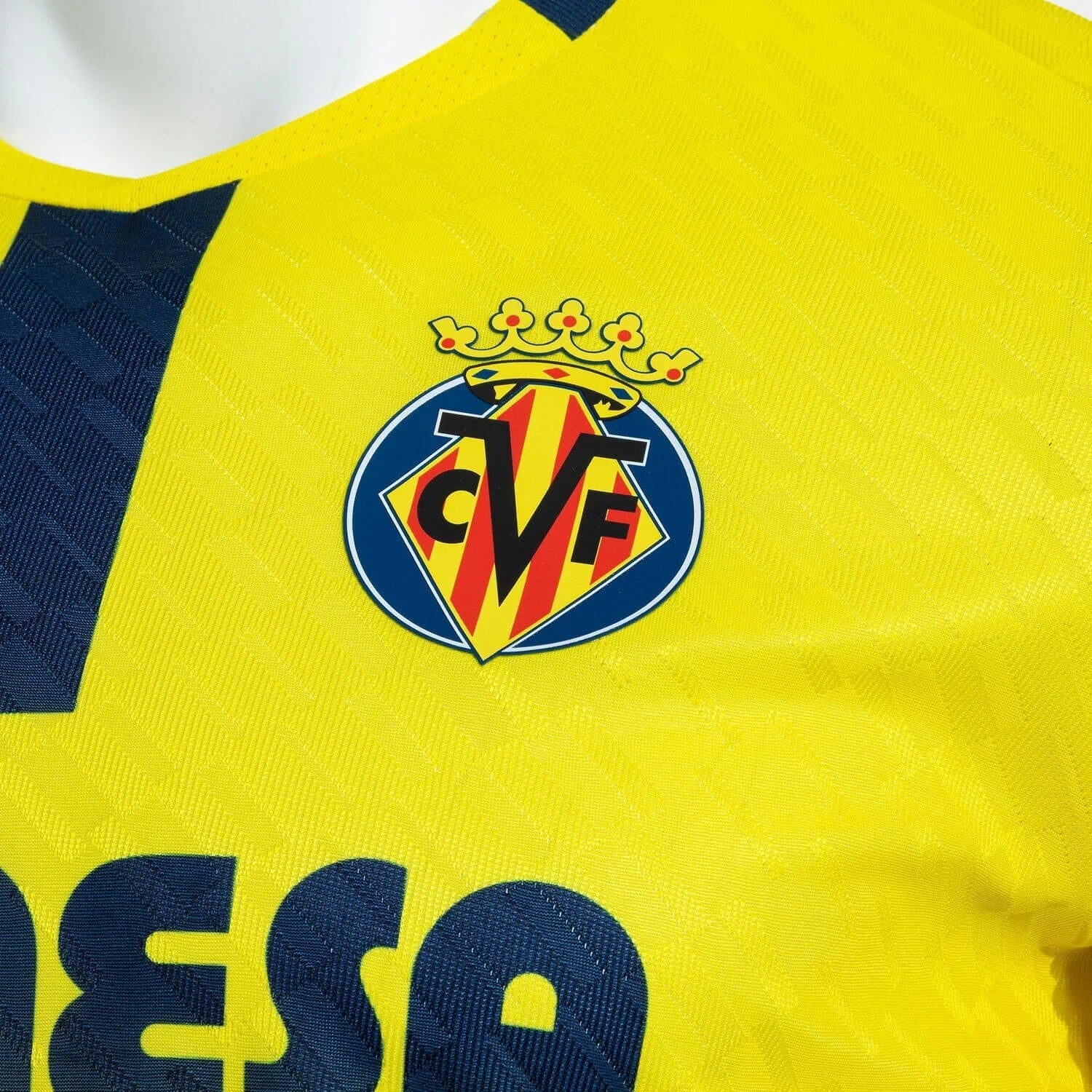 Joma 2025-26 Villareal Men's Stadium Home Soccer Jersey 7