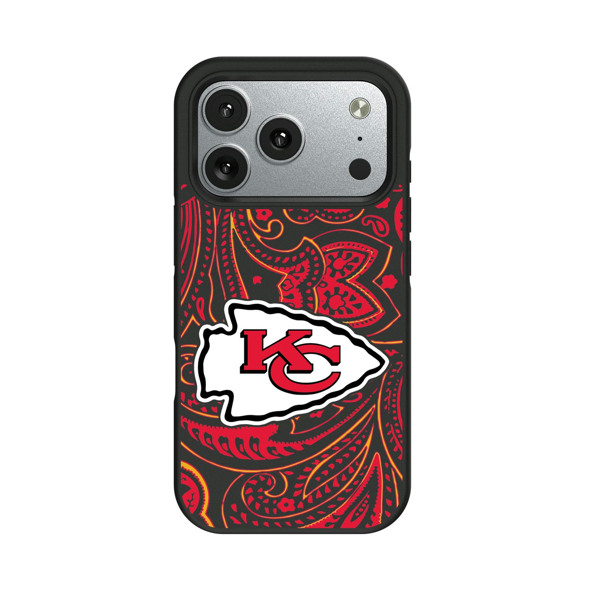 Kansas City Chiefs Paisley Bump Phone Case 10