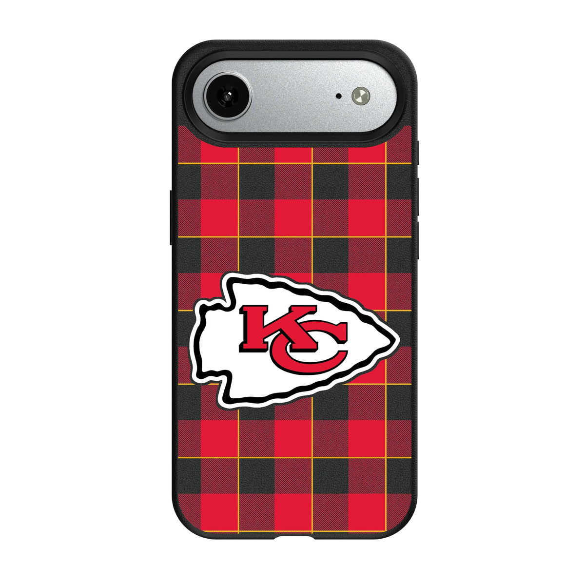 Kansas City Chiefs Plaid MagSafe Compatible Phone Case for Apple iPhone 8