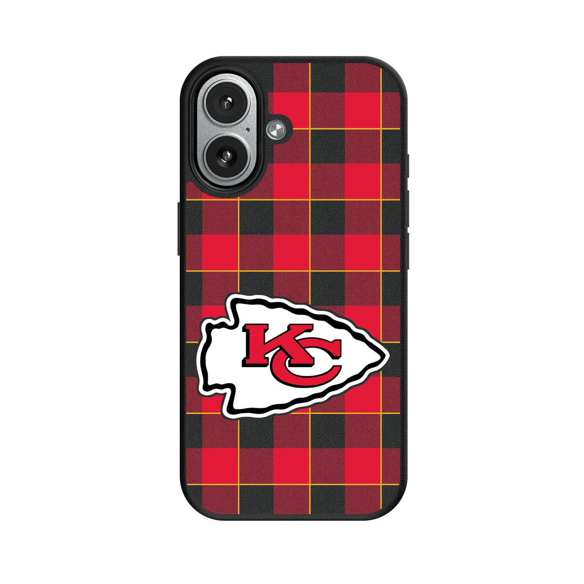 Kansas City Chiefs Plaid MagSafe Compatible Phone Case for Apple iPhone 7