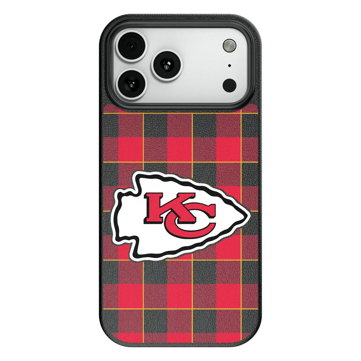 Kansas City Chiefs Plaid MagSafe Compatible Phone Case for Apple iPhone 11